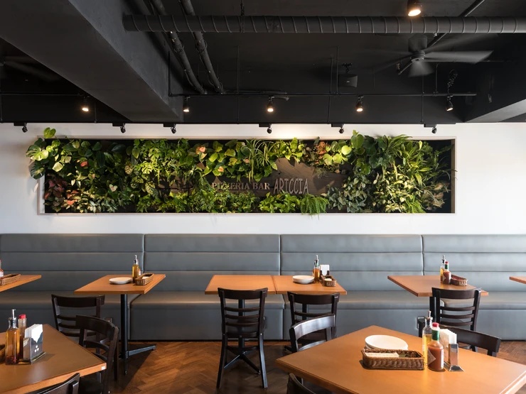 ariccia green wall front
